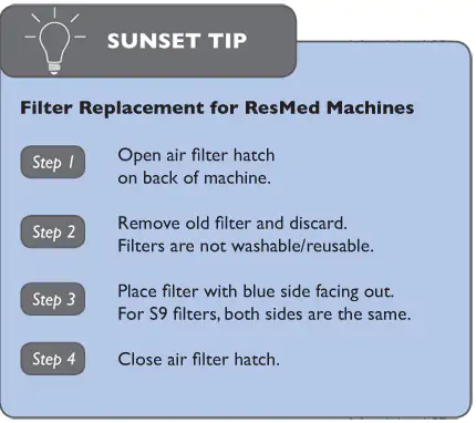 respbuy-sunset-sp-airsense10-filter-instructions RespBuy Premium Compatible Filters for ResMed S9 & S10 CPAP Machines – Affordable & Reliable Protection