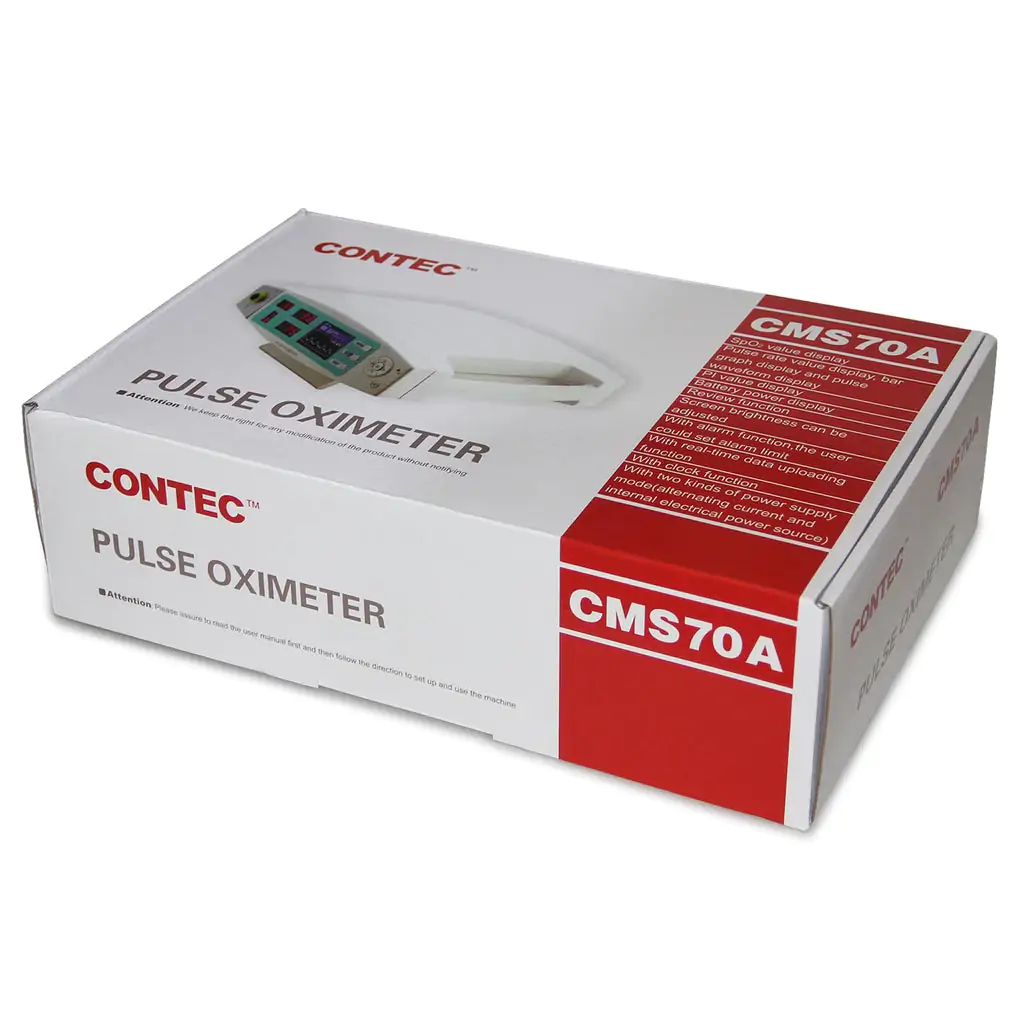 Respbuy Contec CMS70A Tabletop Pulse Oximeter Box Contec CMS70A Portable Tabletop Pulse Oximeter