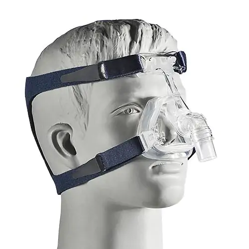 RespBuy-Devilbiss-d100-with-headgear Devilbiss D100 Nasal Mask