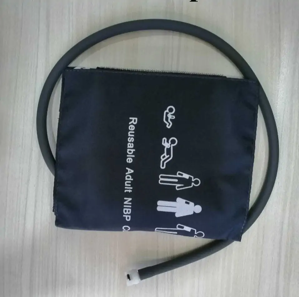 RespBuy-NIBP-Cuff-With-Detex-Connector Reusable Upper Arm NIBP Cuff for Patient Monitors with Detex Male Connector