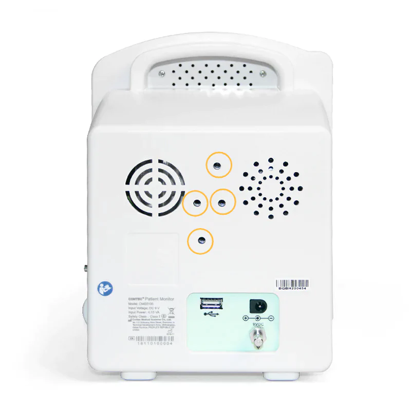 RespBuy-Contec-CMS5100-Patient-Monitor-Wall-Mount-Holes Wall Mount For 3 Para Patient Monitor