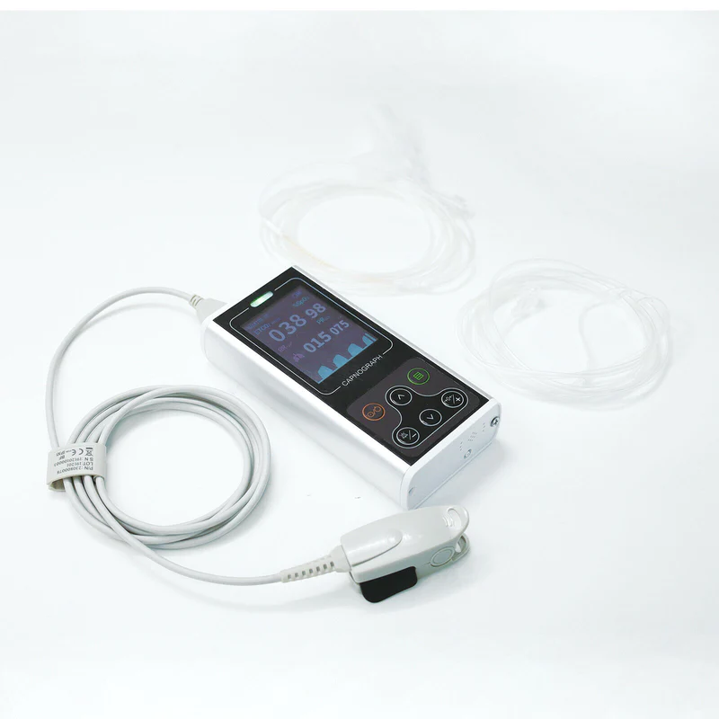 RespBuy-Contec-CS10S-ETCO2-Monitor Contec CA10S Capnograph - Side Stream ETCO2 Handheld Monitor