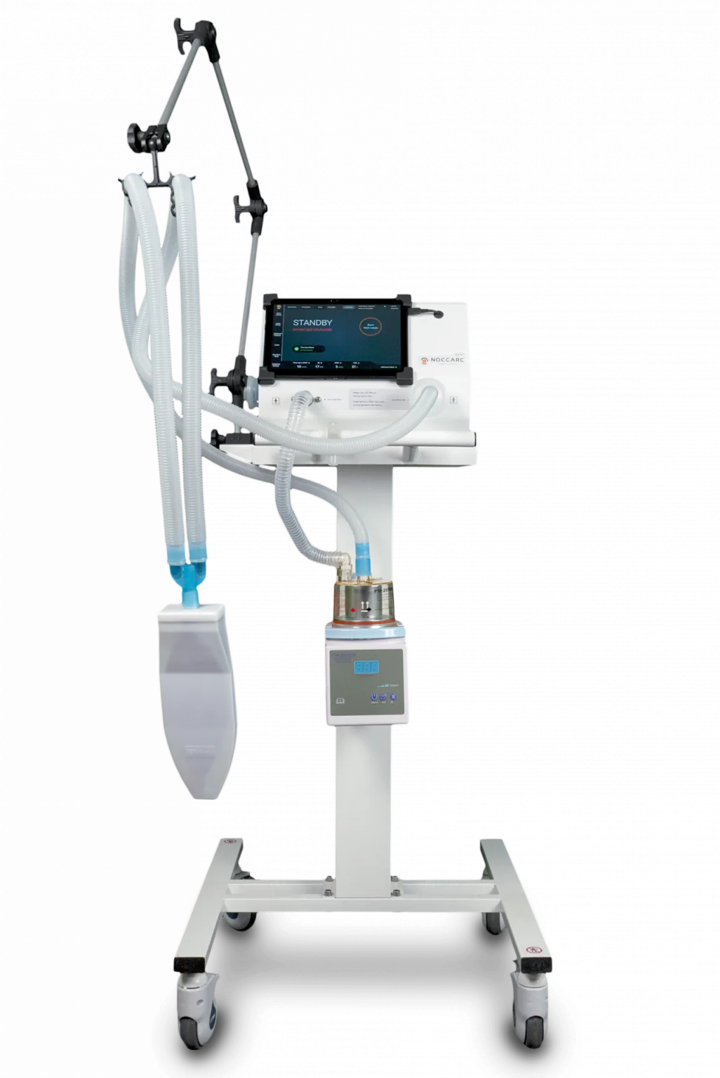 RespBuy-Nocarc_V310+_Ventilator_Trolley Noccarc V310+ ICU Ventilator