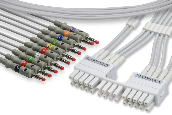 RespBuy-Mortara-Burdick-Compatible-ECG-ECG-Replacement-Cable Mortara or Burdick Compatible EKG Replacement Lead Wire