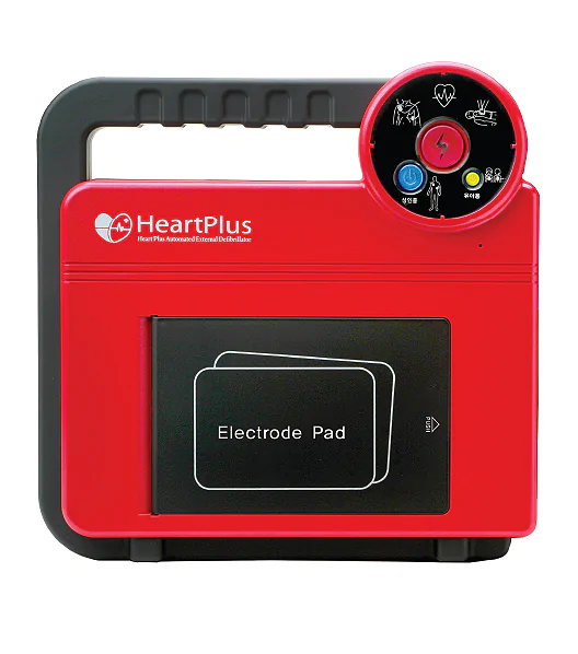 NanoomTech- HeartPlus NT-180-Front-AED Nanoom HeartPlus NT-180 AED