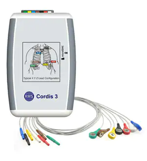 RespBuy-RMS-3-channel-Ambulatory-ECG RMS Cordis-3 3-Channel ECG Holter