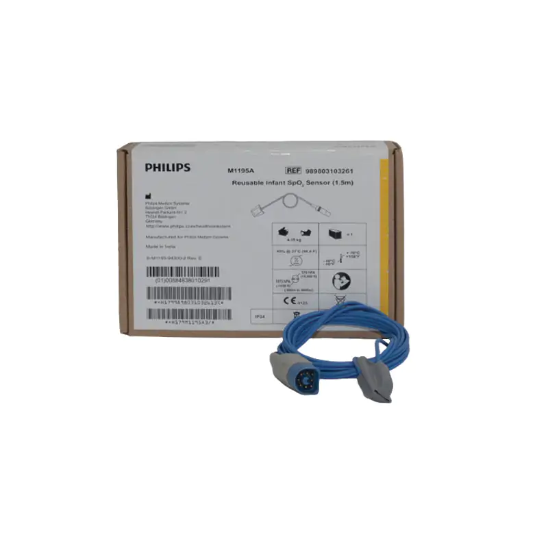 RespBuy-Philips-M1195A-Spo2-Probe Philips Compatible Neonatal SpO2 Sensor M1195A