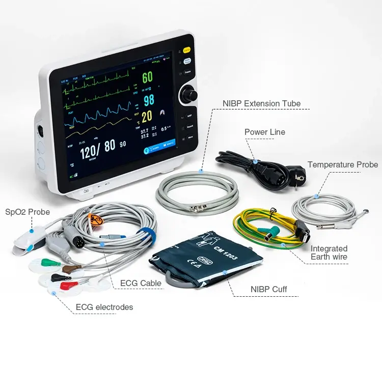 RespBuy-Yonker-Yk8000b-Patient-Monitor Yonker YK-8000B Multi Para Patient Monitor