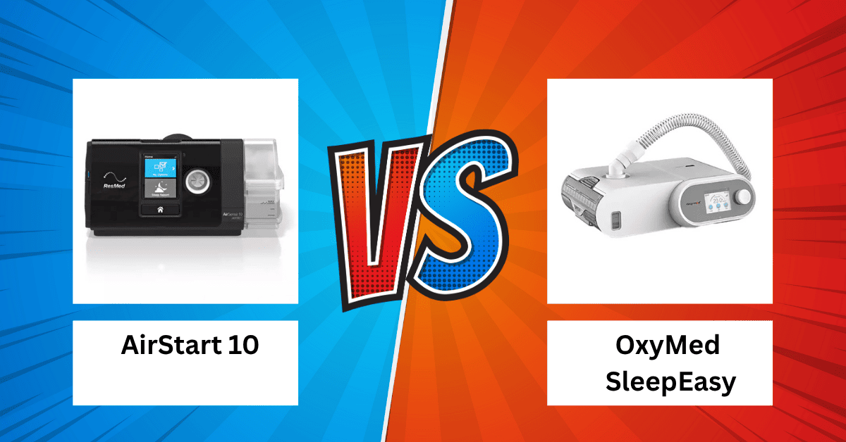 AirStart 10 vs. OxyMed SleepEasy