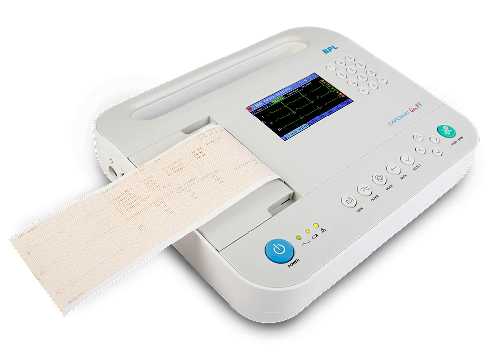 RespBuy-BPL-Genx-3-side-view-1615272400 BPL Cardiart GenX3 3-Channel ECG Machine