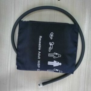 Reusable Upper Arm NIBP Cuff for Patient Monitors with Detex Male Connector
