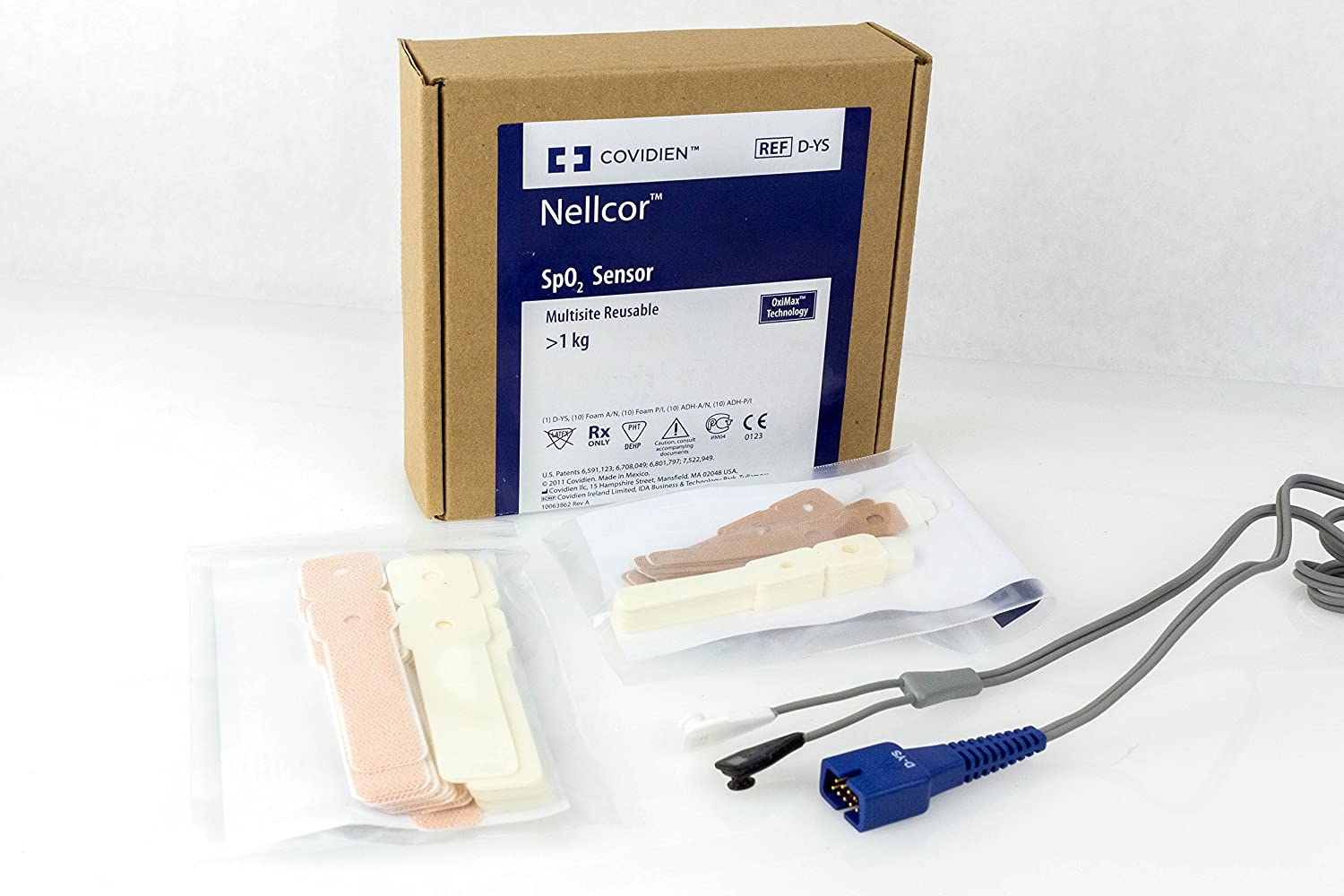 Nellcor Re-usable Dura-YS Neonatal Pediatric Adult SPO2 Sensor - Image 4