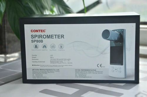 CONTEC SP80B Color Display Spirometer with Software and USB - Image 3
